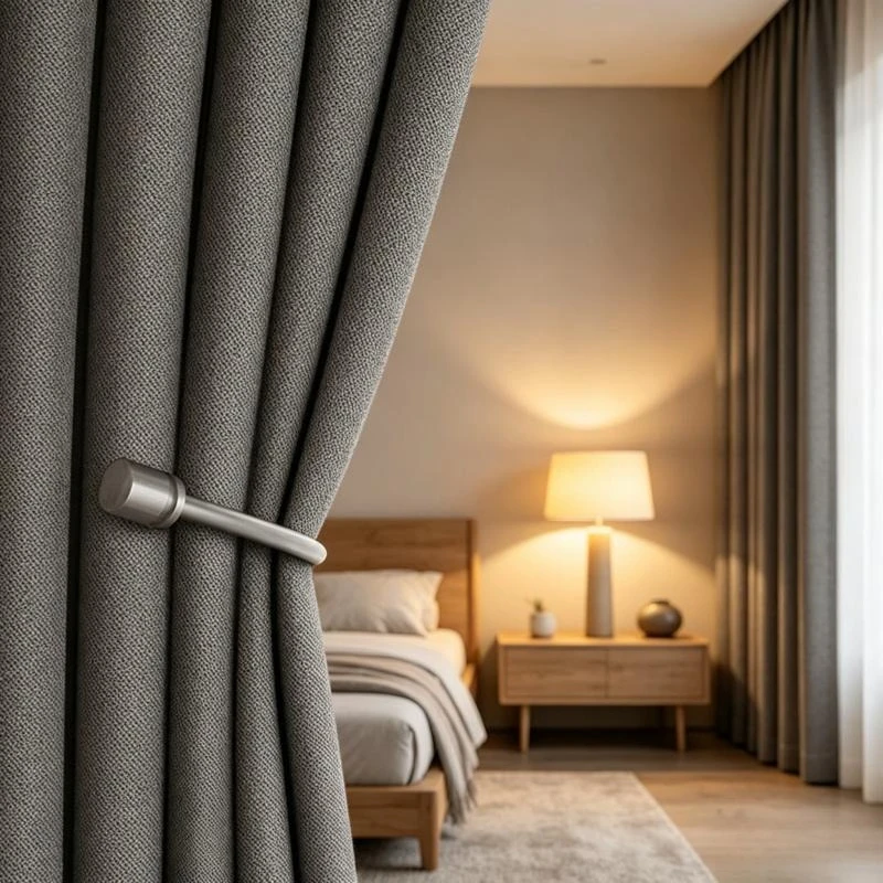 Full Shading Installation Curtains for Living Dining Room Bedroom Soundproof Hook Type Thickened High-end Sunshade Custom Size