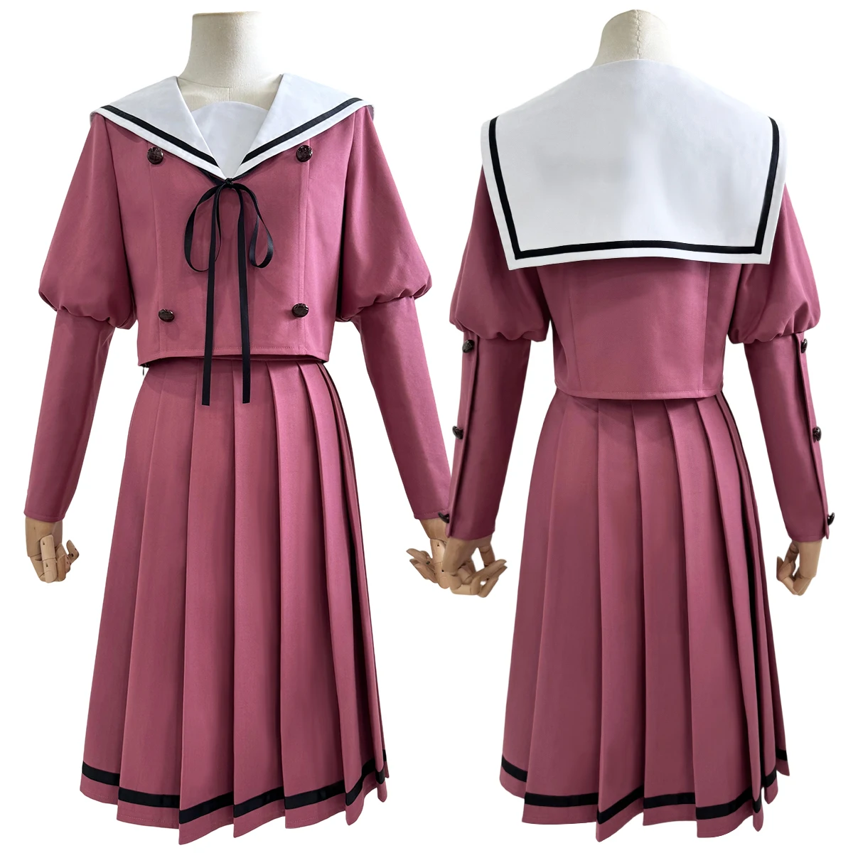 

HOLOUN The Fragrant Flower Blooms with Dignity Anime Waguri Kaoruko Cosplay Costume JK Skirt Uniform Daily Halloween Christmas