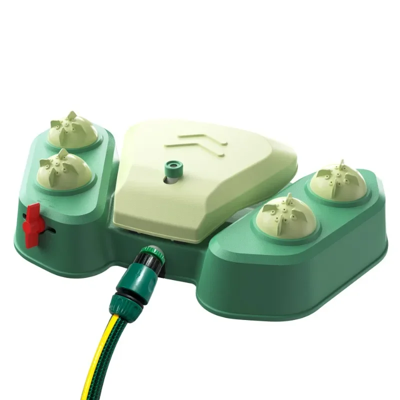 Robusto artiglio passo-passo per cani fontana automatica per esterni spruzzo d'acqua potabile raffreddamento forniture per animali domestici