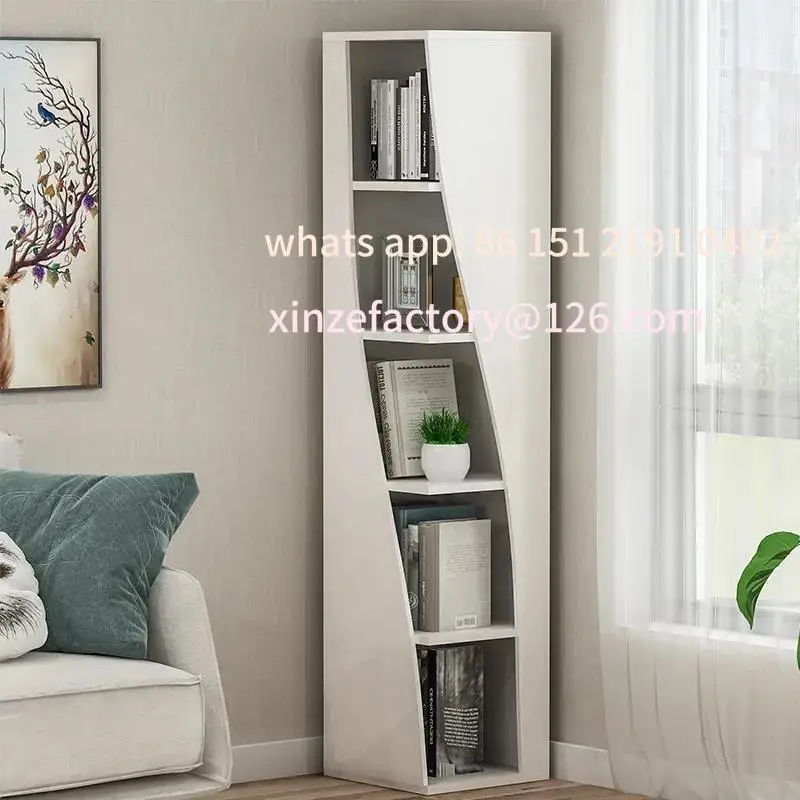 

Customizable Corner Cabinet Triangle Wall Turn Storage Living Room Creative Corner Shelf Cabinet