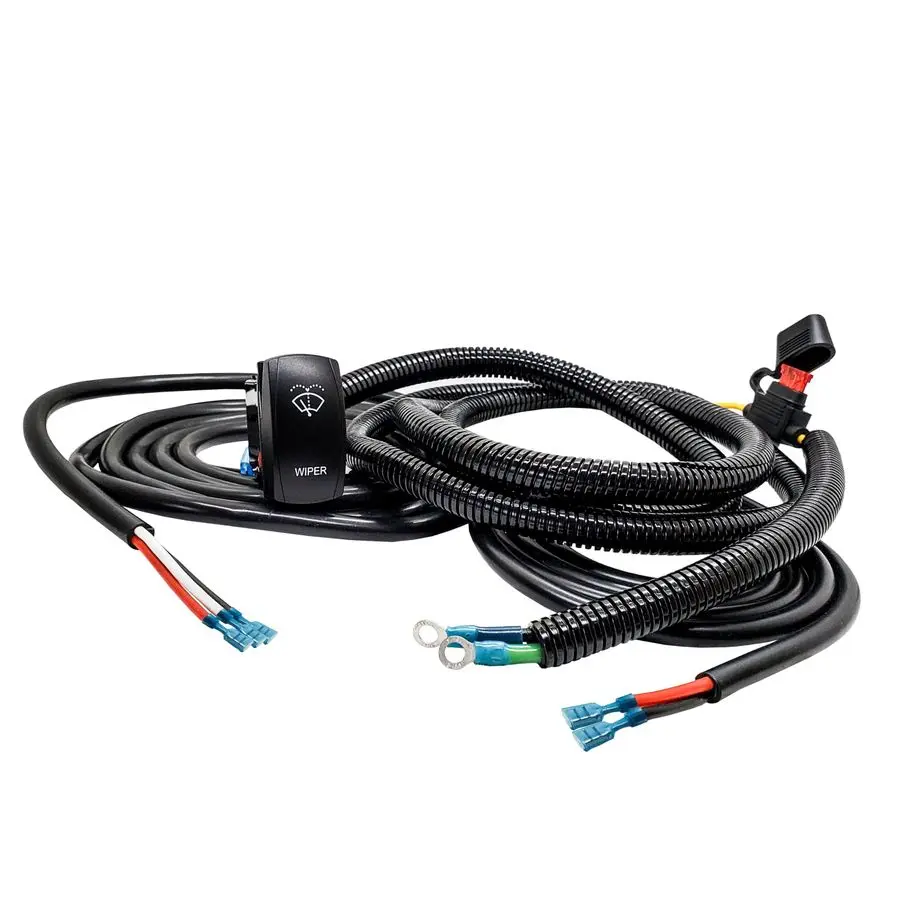 

Омыватель лобового стекла, автоматический парк, включение и выключение, распределительный блок шины, комплект проводки, совместимый с CanAm Maverick 20182025