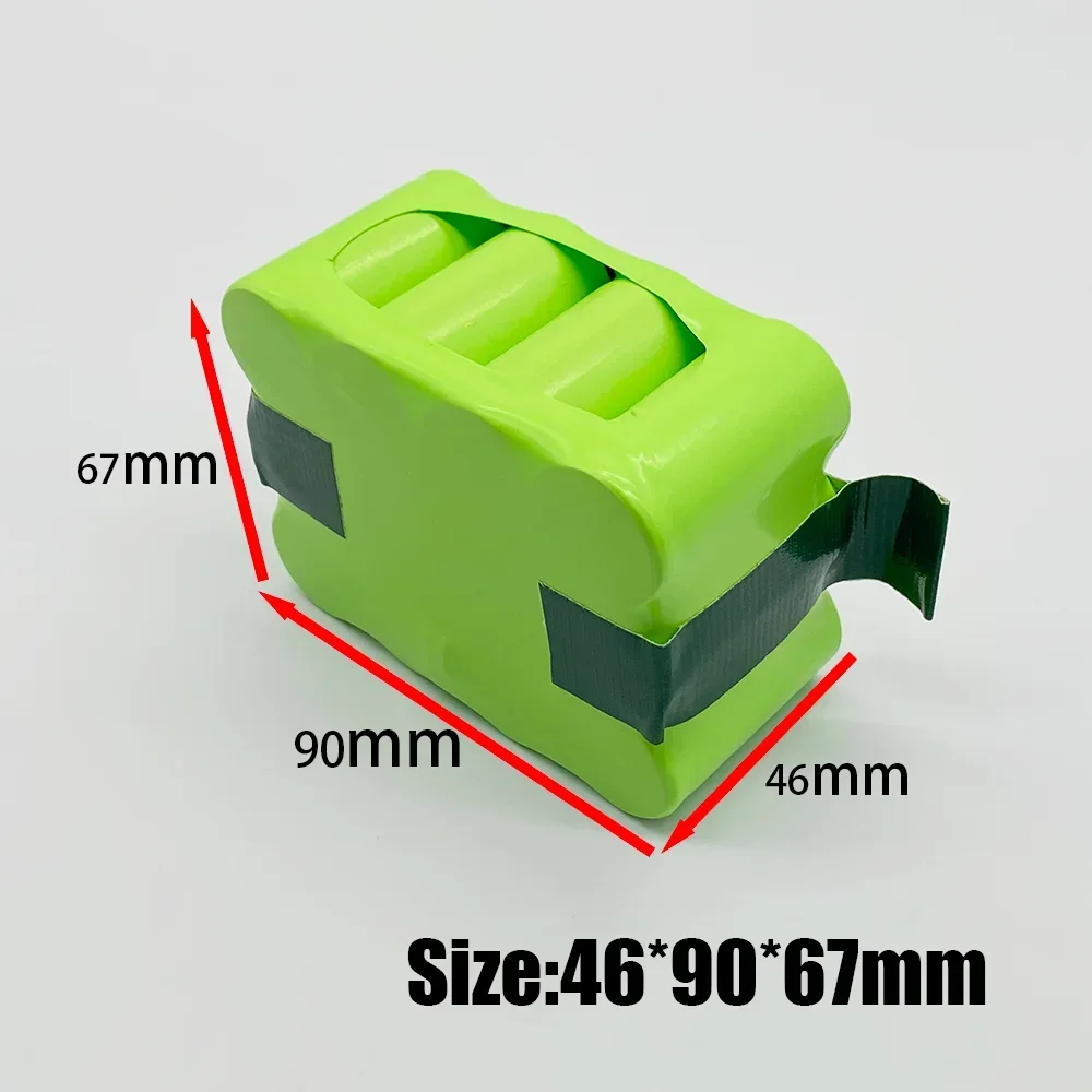 Latest SC 14.4V 3800/4800/5800mAh nickel hydrogen rechargeable vacuum cleaner robot battery