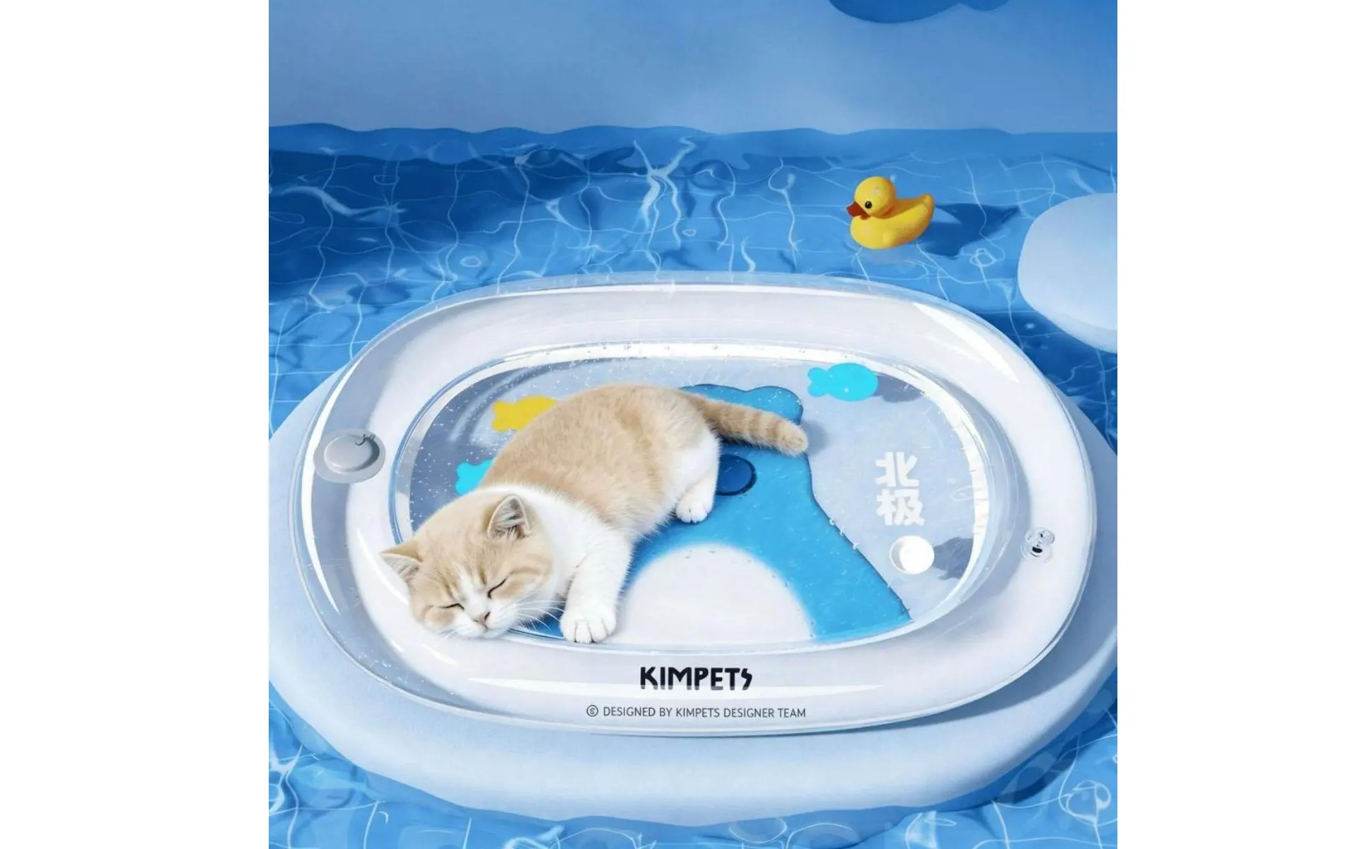 Pet Water Bed Thick PVC Inflatable Cooling Pad Water Cooling Pad Easy to Clean Dog Cooling Mat Portable for Cats, Summer Pet Water Bed Thick PVC Inflatable Cooling Pad Water Cooling Pad Easy to Clean Dog Cooling Mat Portable for Cats, Summer