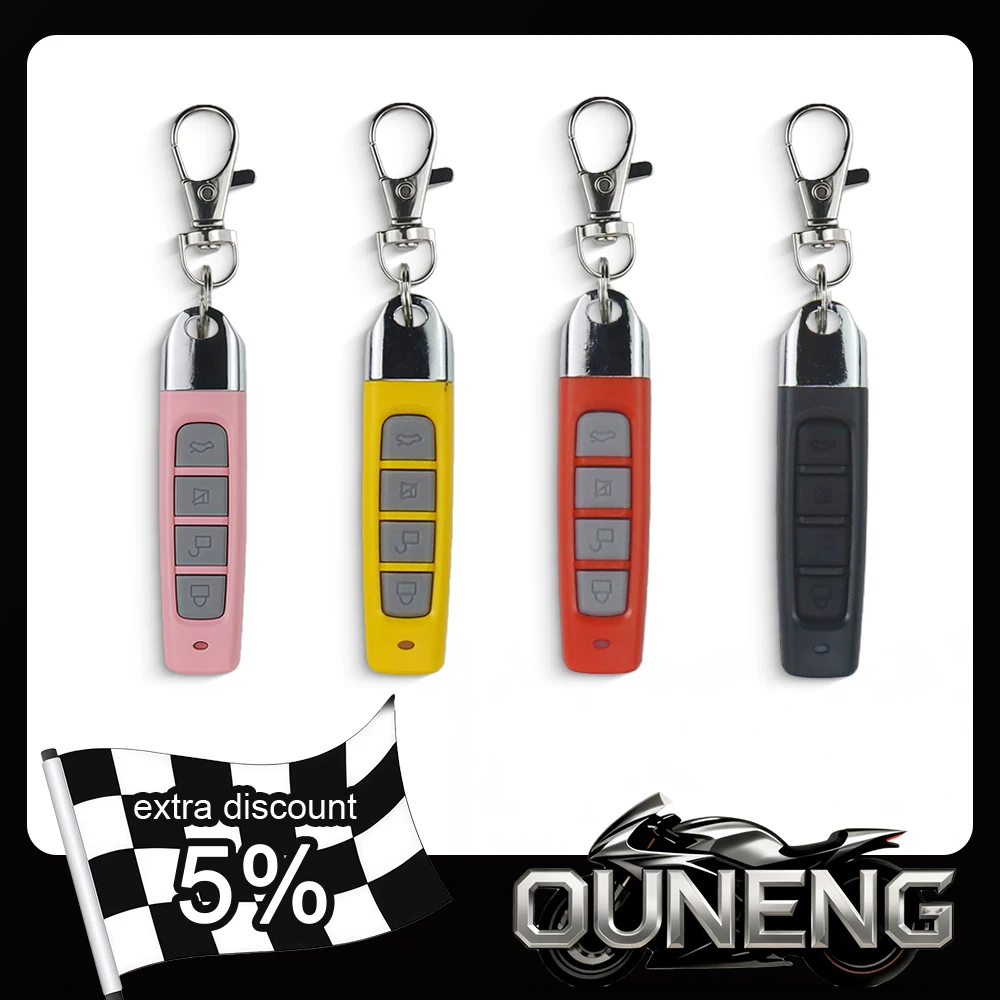 

4 Channel 433MHz Copy Remote Control Garage Gate Door Opener Duplicator Clone Cloning Code Key