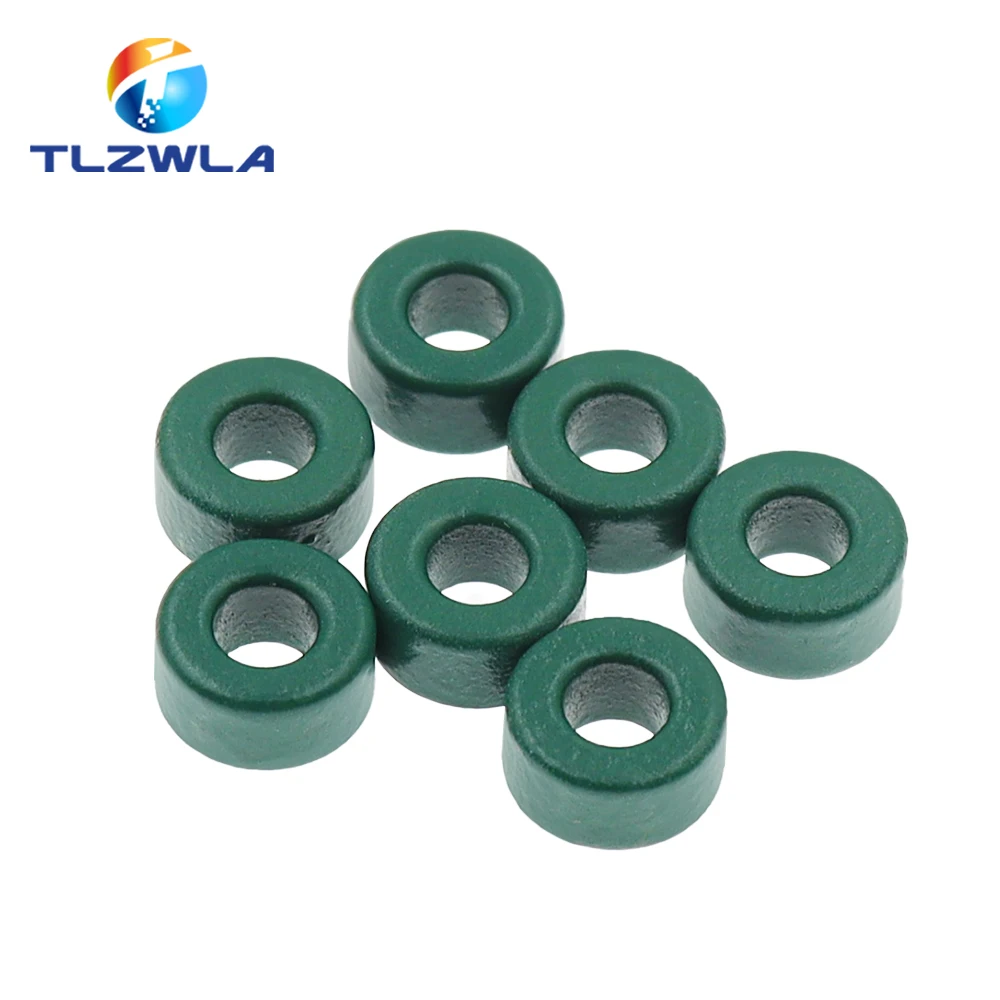 20PCS Green Magnetic Ring Ferrite Magnetic Ring 8*4*4 Anti-interference Core Filter Inductance Transformer Magnetic Ring