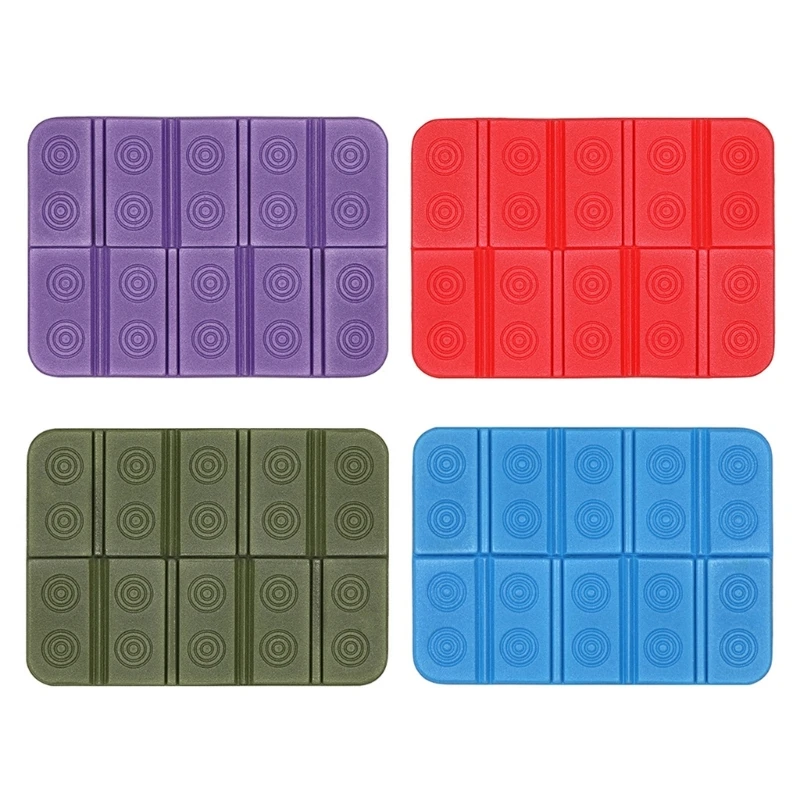 Y1UB Portable Folding Outdoor Sit Mat Hiking Seats Pad Waterproof Moistureproof Seats Pad Foldable Cushions Easy to Cleans