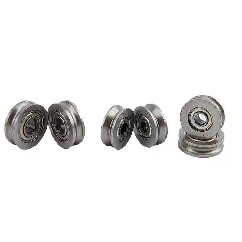 High Quality 5pcs V U Groove Roller Wheel Ball Bearings Embroidery Machine Pulley Bearing for Daily Life & Work Needs