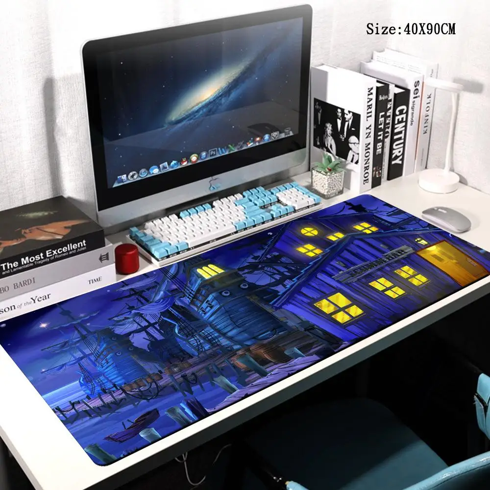 Gaming Mouse Pad Monkey Island Xxl Keyboard Gamer Cabinet Mat Mats Accessories Anime Pc Cabinets Mause Computer Desks Games Desk