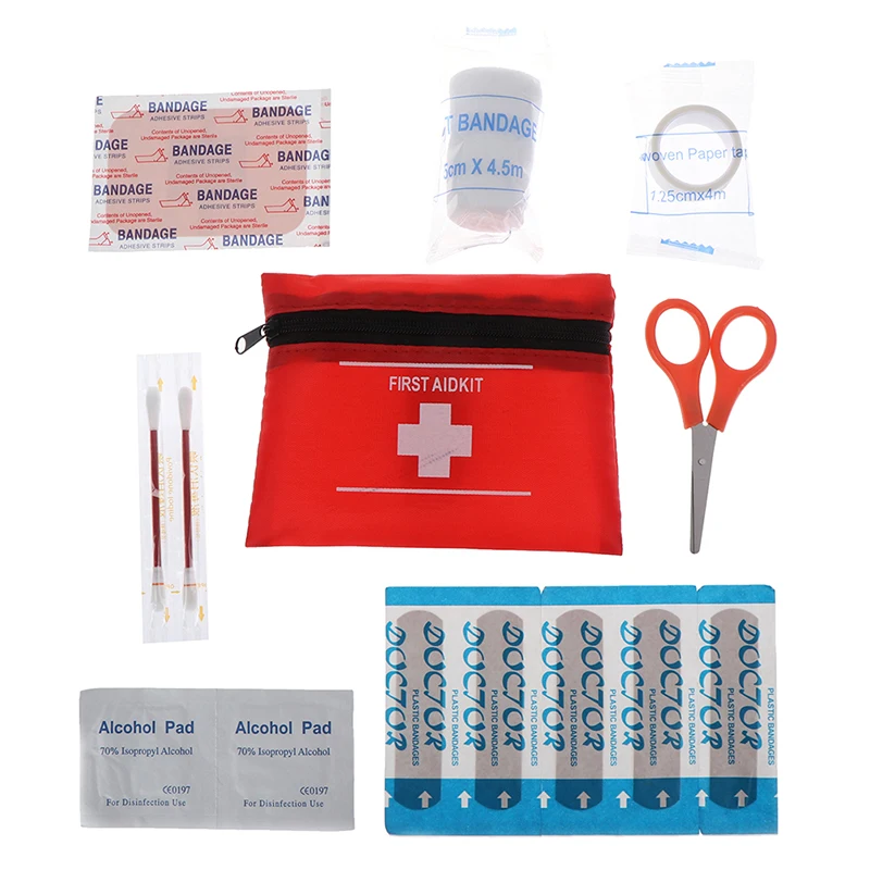 Kit di emergenza di pronto soccorso borsa medica per Kit di sopravvivenza di emergenza da viaggio sportivo da campeggio