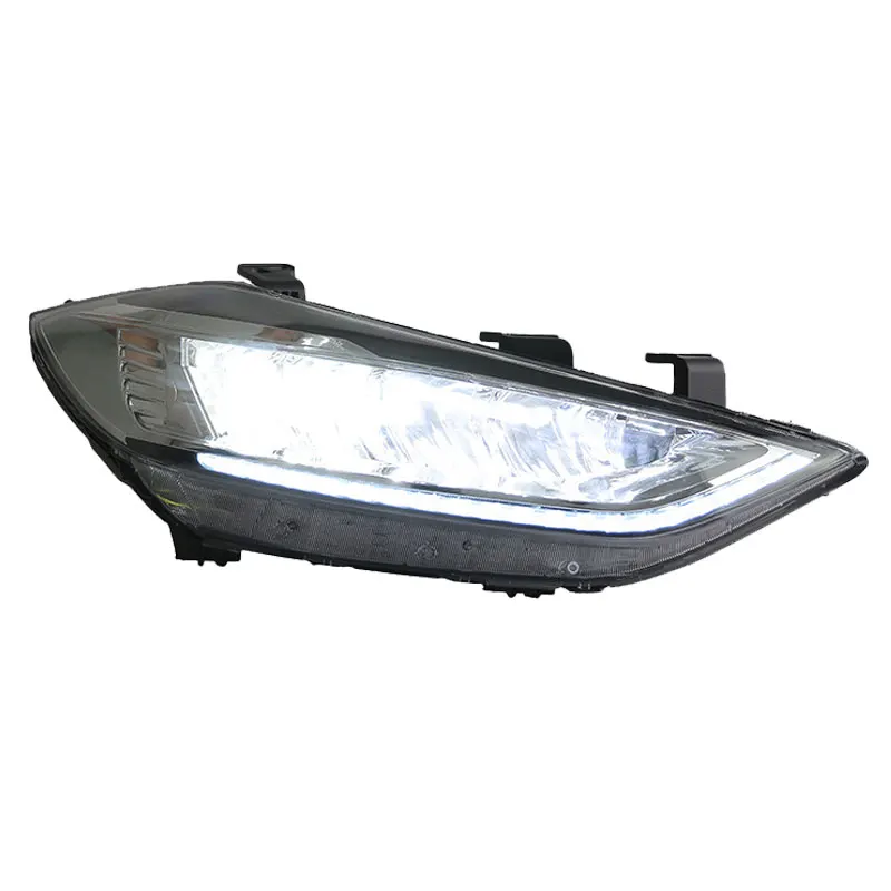 Car Accessories for Hyundai Elantra LED Headlight 2016-2020 Headlights Elantra DRL Turn Signal High Beam Angel Eye Projector Len