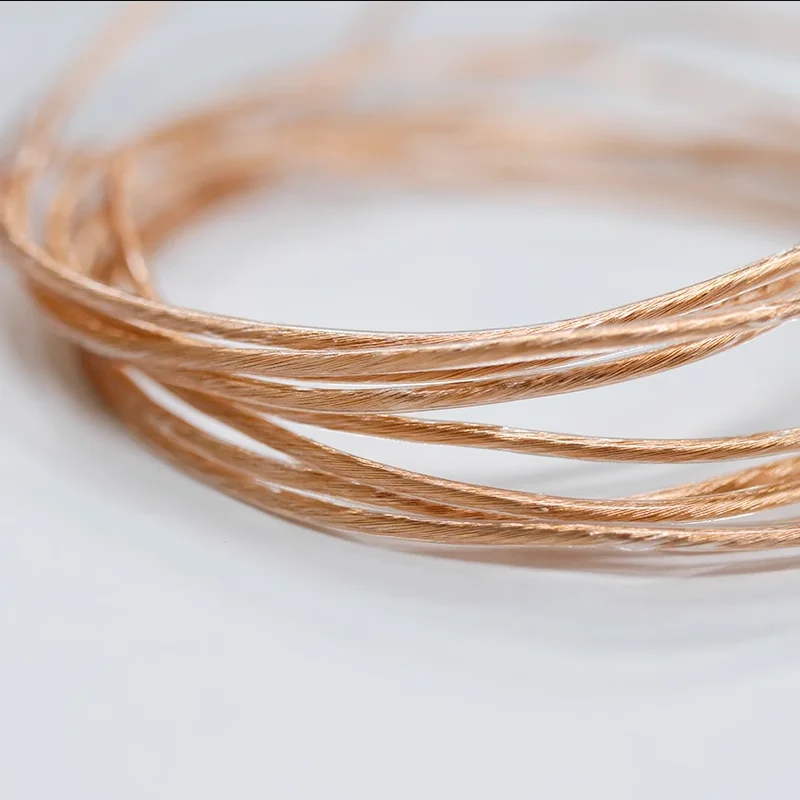 40 core 1.25mm single crystal copper headphone cable