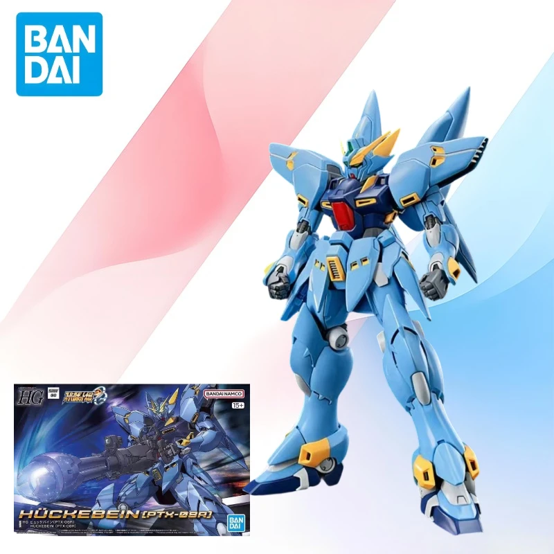 

In Stock BANDAI Original Box HG Robot Wars GUNDAM HUCKEBEIN PTX-08R Action Figure Model Toy Gift for Kids Foam Box Packaging
