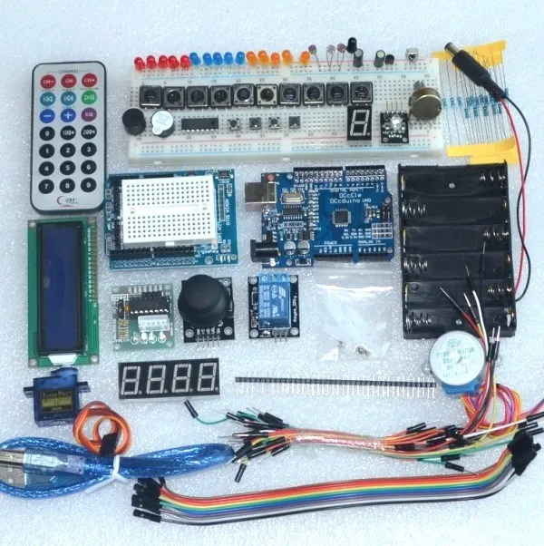 Microcontroller learning kit For 0i7 entry to the master 24 interactive courses Free box& Best prices