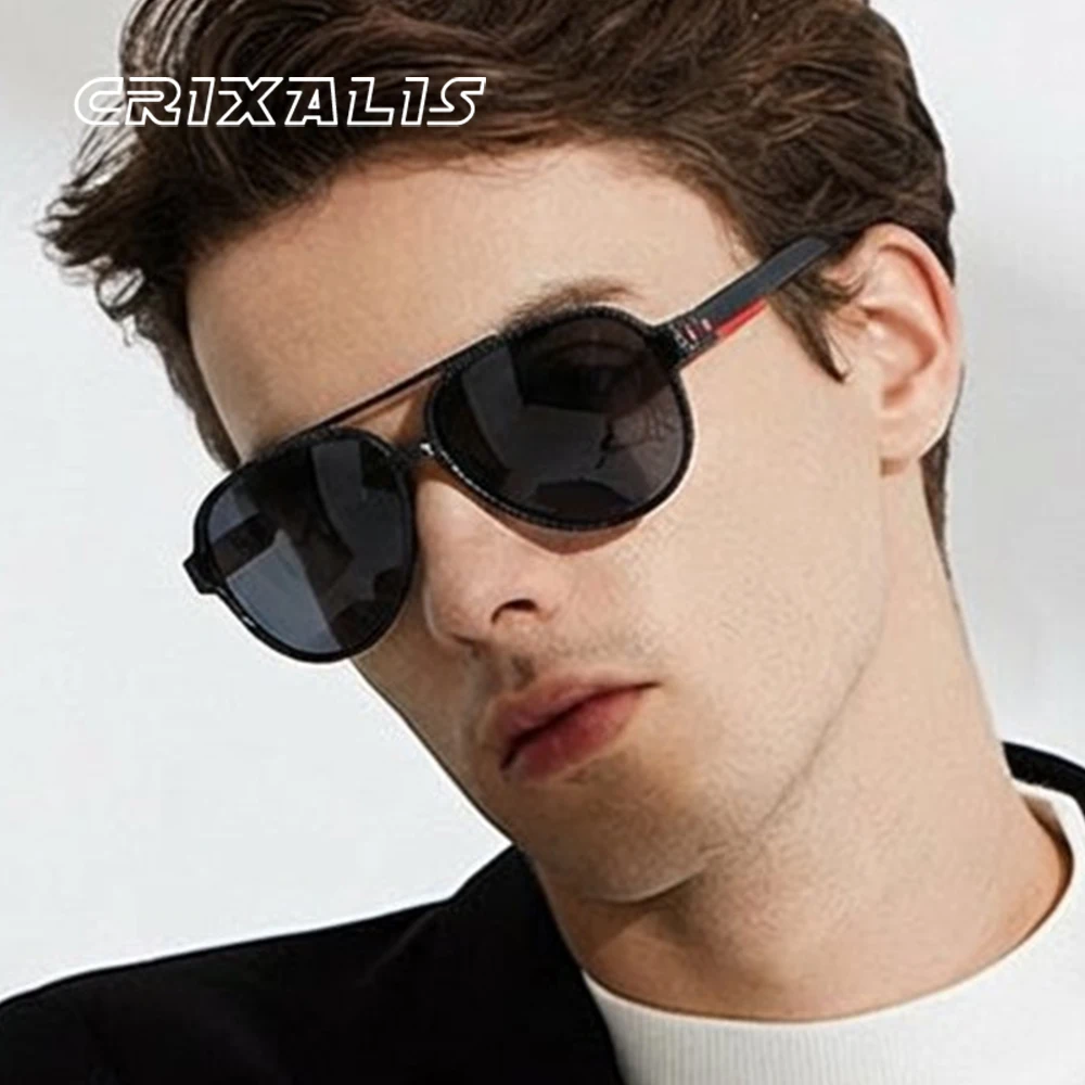 CRIXALIS Pilot Polarisierte Sonnenbrille Für Frauen Ultra Leichte Rahmen Design Für Männer Frauen Fahren Golf Gläser UV400