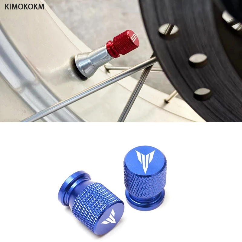 

2Pcs Motorcycle Tire Valve Air Port Stem Car Motorcycle Bike Cover Cap Plug For YAMAHA MT09 MT07 MT10 MT03 Motorcycle Accessorie