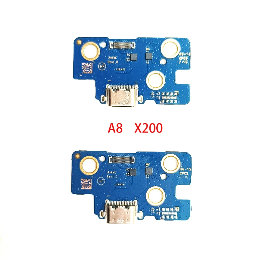 

New For Samsung Galaxy Tab A8 10.5 2021 X200 X205 Dock Connector Micro USB Charger Charging Port Flex Cable Microphone Board