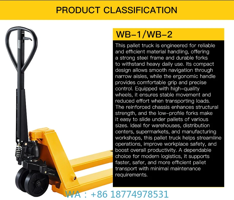 

Manual Pallet Jack Material Handling Tools 5 Ton Hand Pallet Truck Hand Pallet Truck Hydraulic