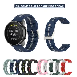 Origin Silicone Band for Suunto 9 Peak Soft Rubber Replacement Strap for Suunto 9 Peak Official Color Silicone Replacement Strap