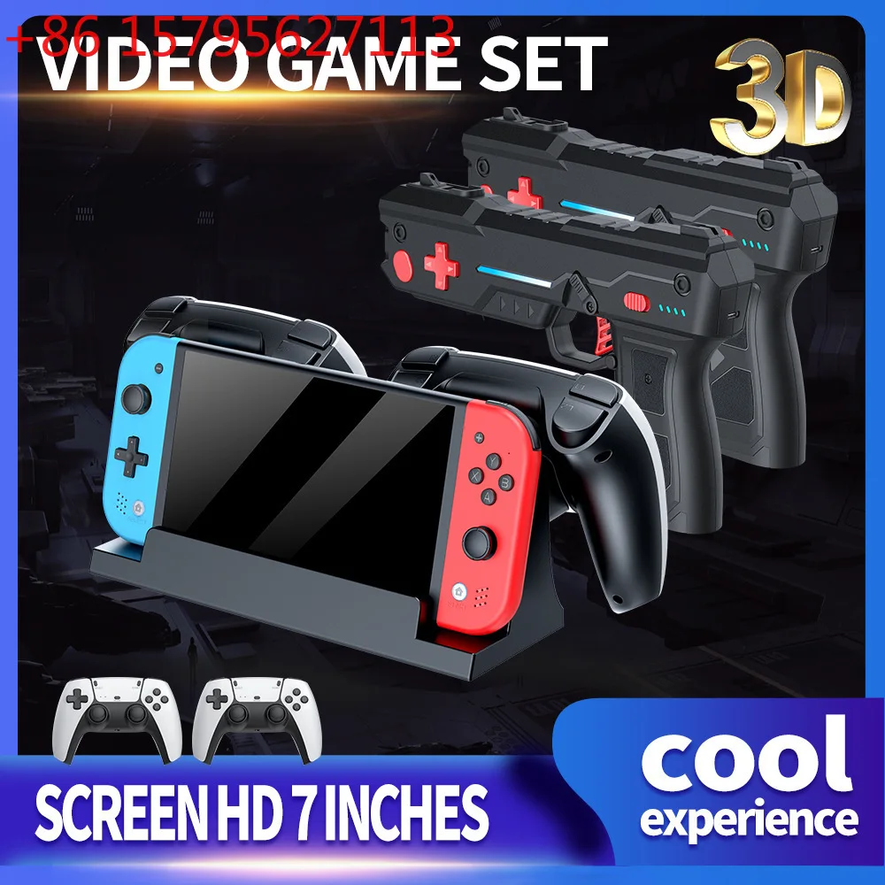 M20PRO high definition 7 inch handheld portable game console IPS screen open source nostalgic retro arcade