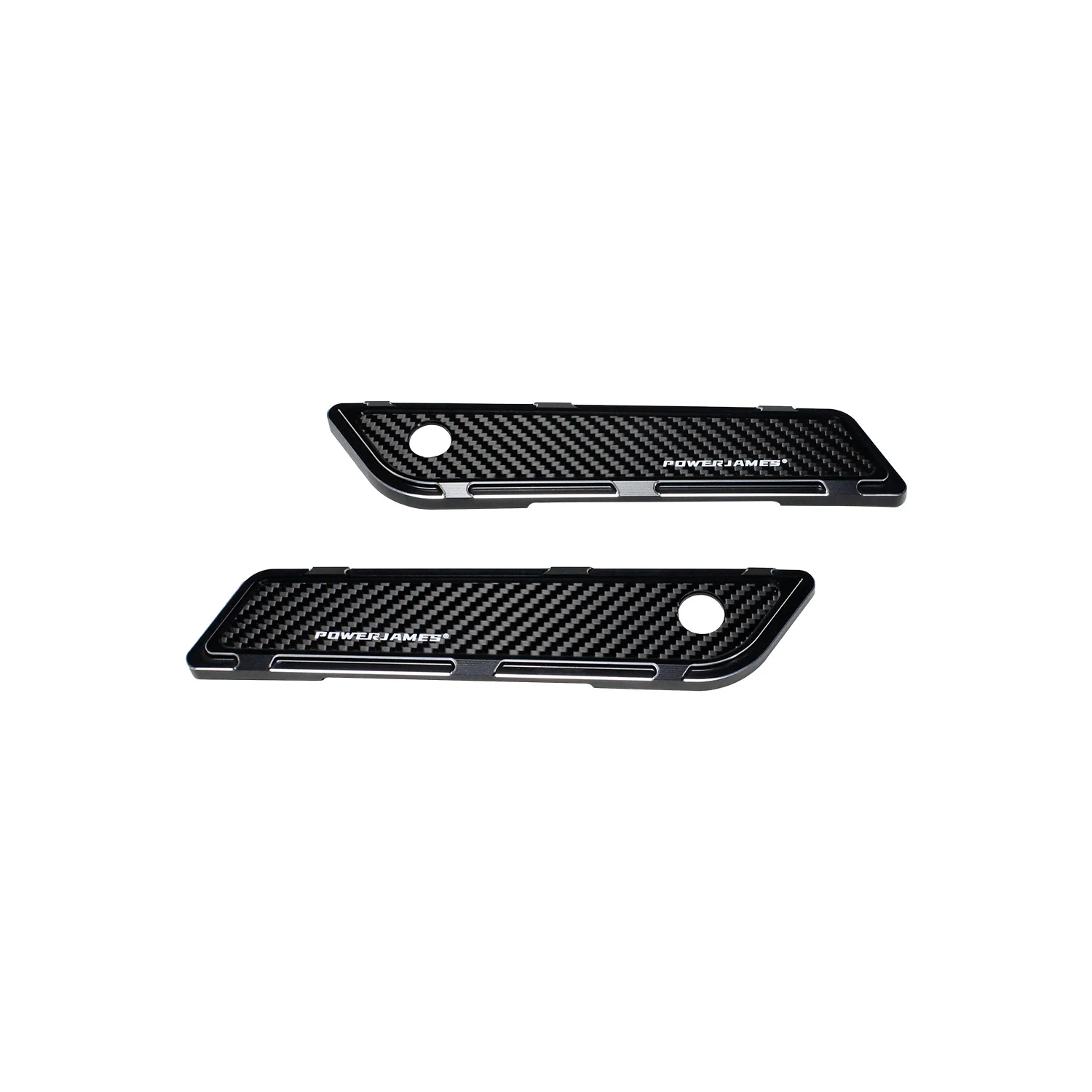 Carbon Fiber Saddlebag Hinge Latch Covers+Handle Kit  For Harley Touring Road Street Glide FLHT 14+