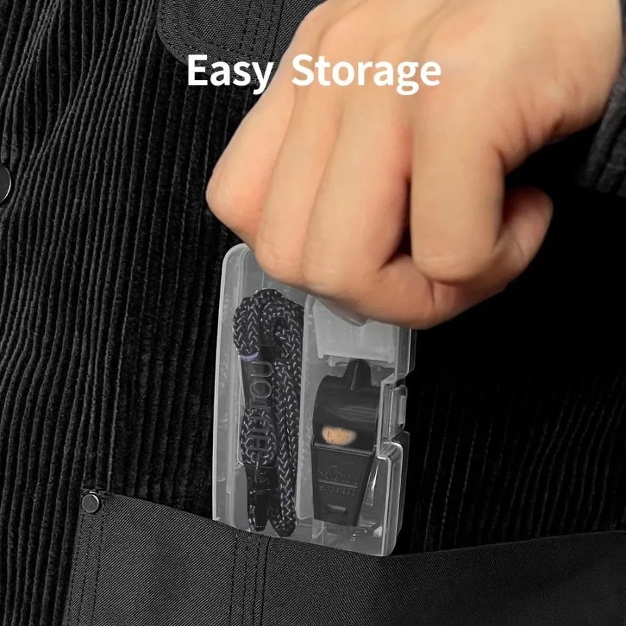 Silbato Silbato deportivo para entrenador de acero inoxidable con cordón Silbato de sonido fuerte y nítido Ideal para entrenadores, árbitros y oficial