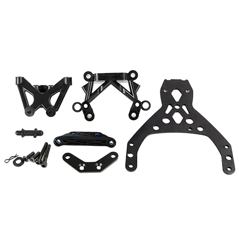 X18A-Front Tower Bulkhead Support Kit For HPI Rovan King Motor Baja 5B Dirt Buggy RC Car Toy Parts