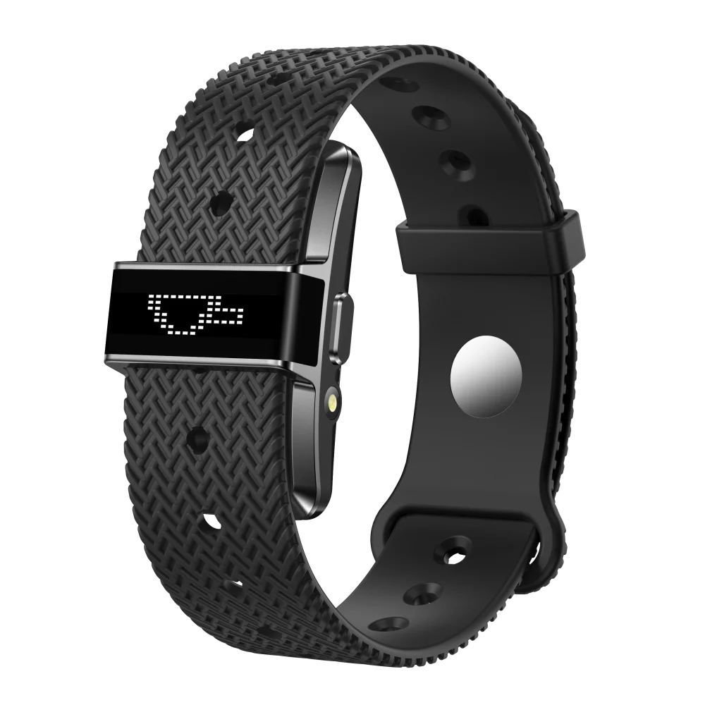 B12 Smart Bracelet 0.8 Inch Screen IP68 Waterproof Fitness Tracker Heart Rate Blood Oxygen Sleep Monitor for Men Women Wristband
