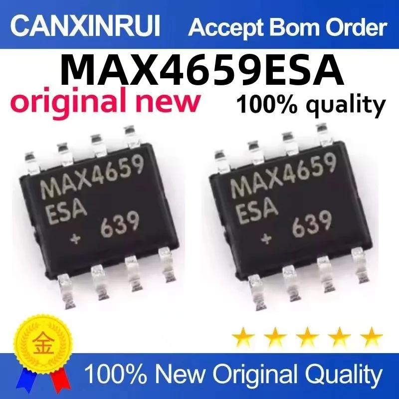 

MAX4659ESA MAX4659E MAX4659 MAX4659ESA+T SOP-8 is brand new and imported