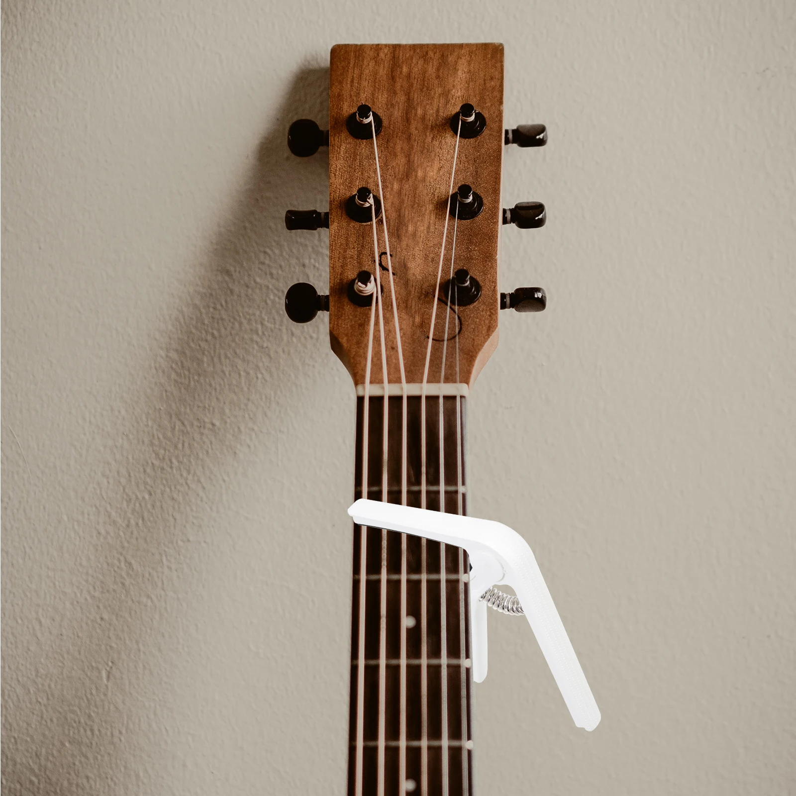 

Capo for Acoustic Guitar Accessories Musical Instrument Guitars White Plastic Steel