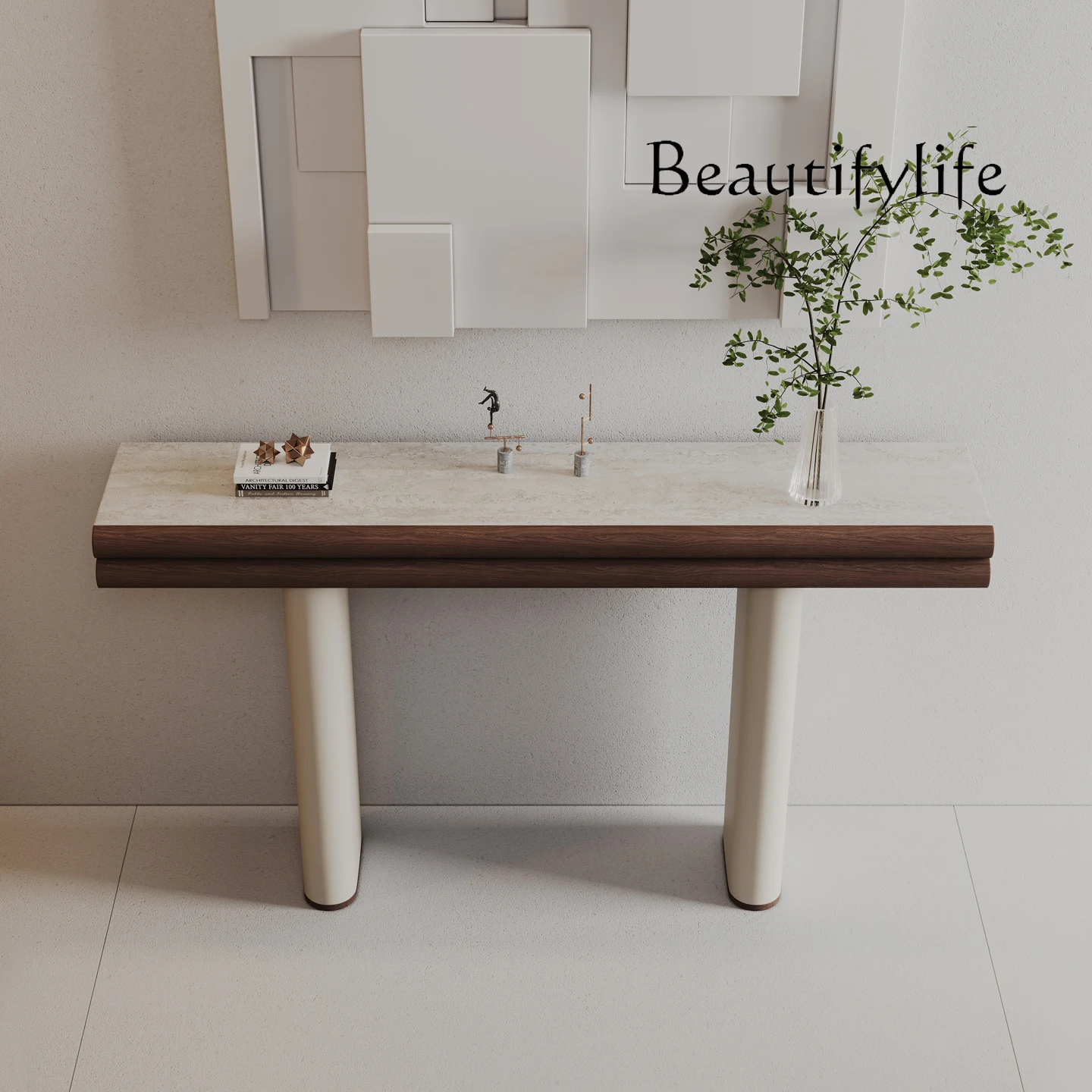 

Premium Entrance Table Living Room Corridor Aisle Against Wall Entrance Table Hotel Solid Wood Entrance Table