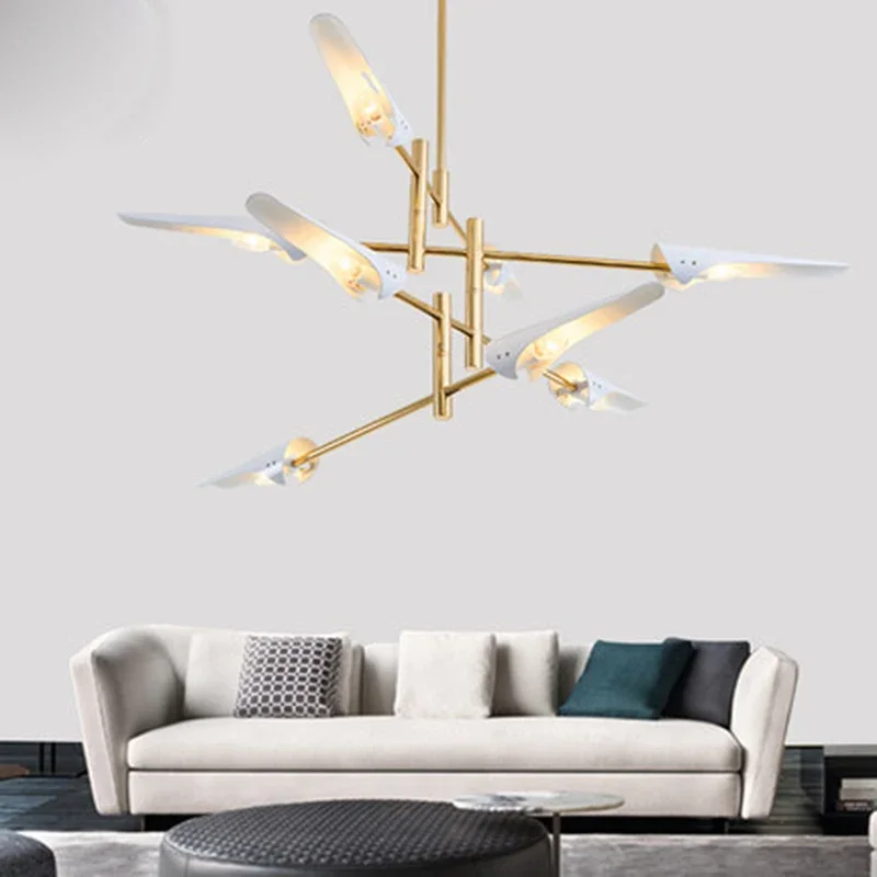 Replica Coltrane hanging light lamp bird wing nordic Europe dinning living foyer post modern LED pendant light lamp