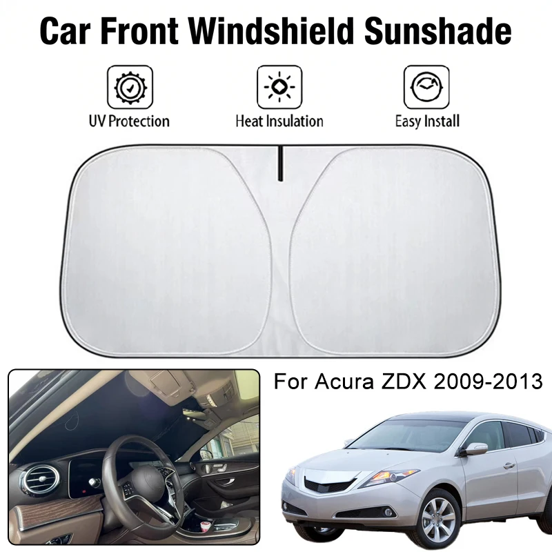 

Car Front Windshield Sunshade Cover For Acura ZDX 2009-2013 UV Block Heat Insulation Auto Interior Sun Protection Accessories