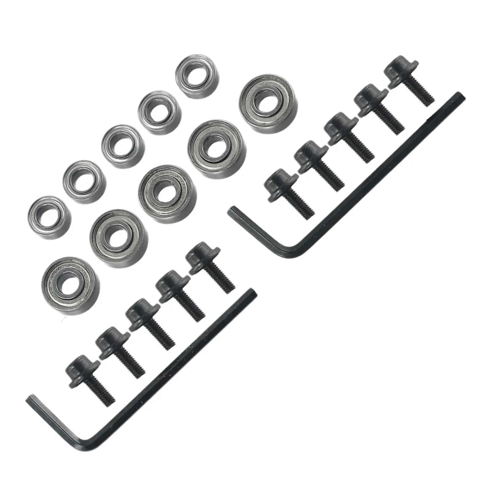 Imagem -06 - Guia de Rolamentos de Esferas Montado Superior Fresadora Ferramenta Elétrica Peças Bits Acessórios de Máquinas Bit Router Reparação de Rolamentos 10 Pcs