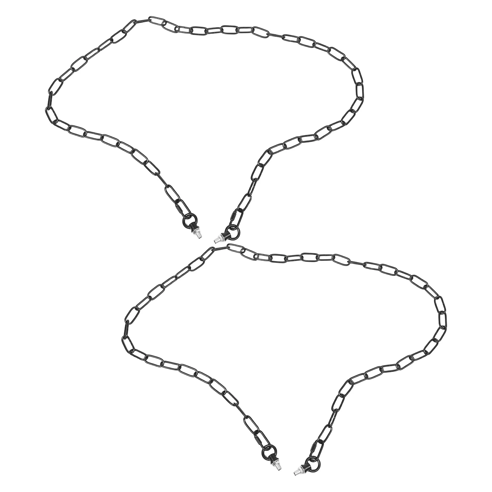 

2Sets Garden Bridge Chain Heavy Duty Metal Chains for Swings Outdoor Swing Chair Hanging Chain for Planters Flower Baskets Bird