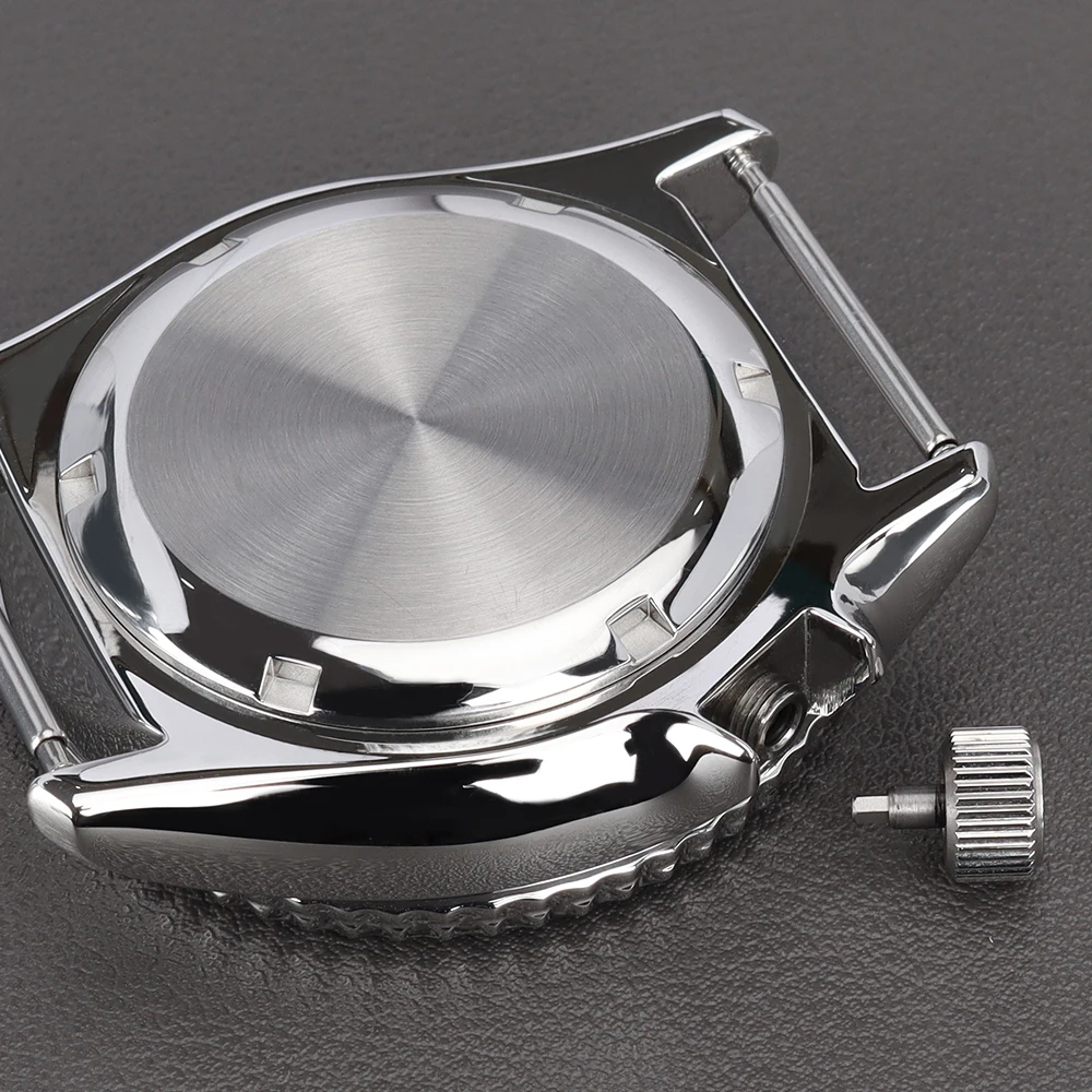 20bar at 3.8 SKX 42.5mm NH35 Watch Case With chapter Ring Sapphire for Seiko NH35 NH36Movement 28.5mm Dial SKX007 Watch Case Mod view 6