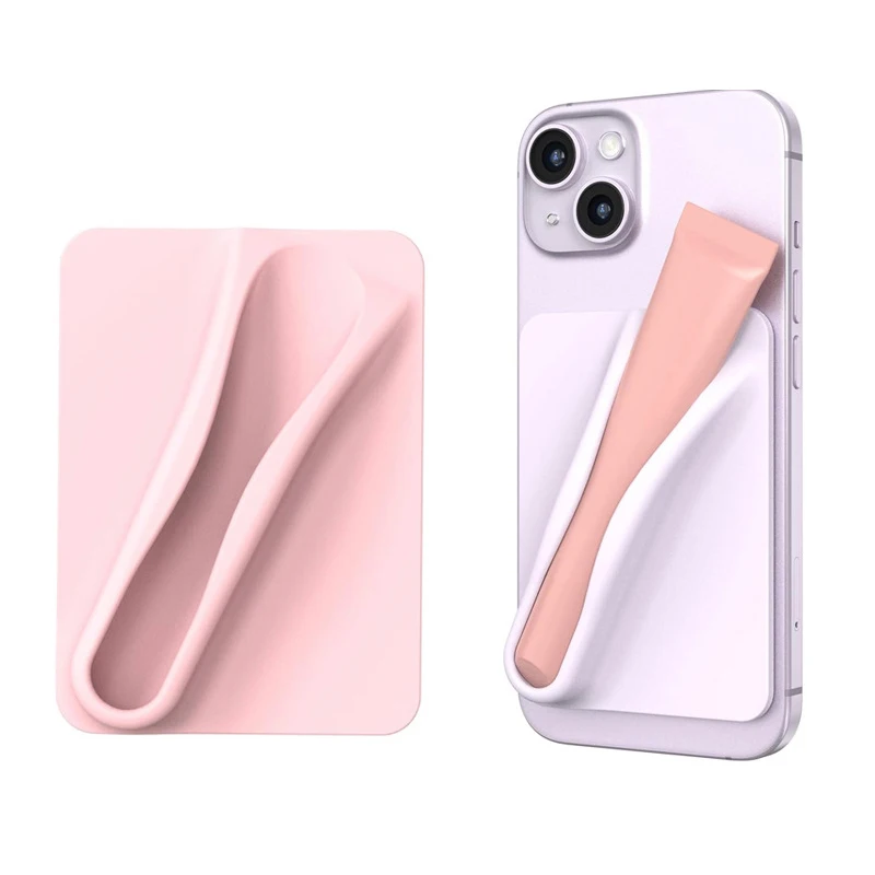 Silicone Lipstick Lip Glaze Mobile Phone Case Mobile Phone Holder Soft Shell Protective Case Phone Protective Cover