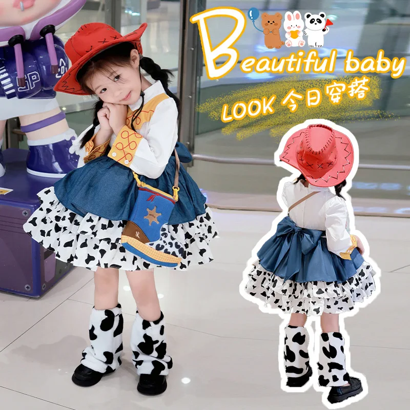 

Toy Story: Woody, Jessie, Buzz LightyearcosplayGirls' Dress Halloween Costume