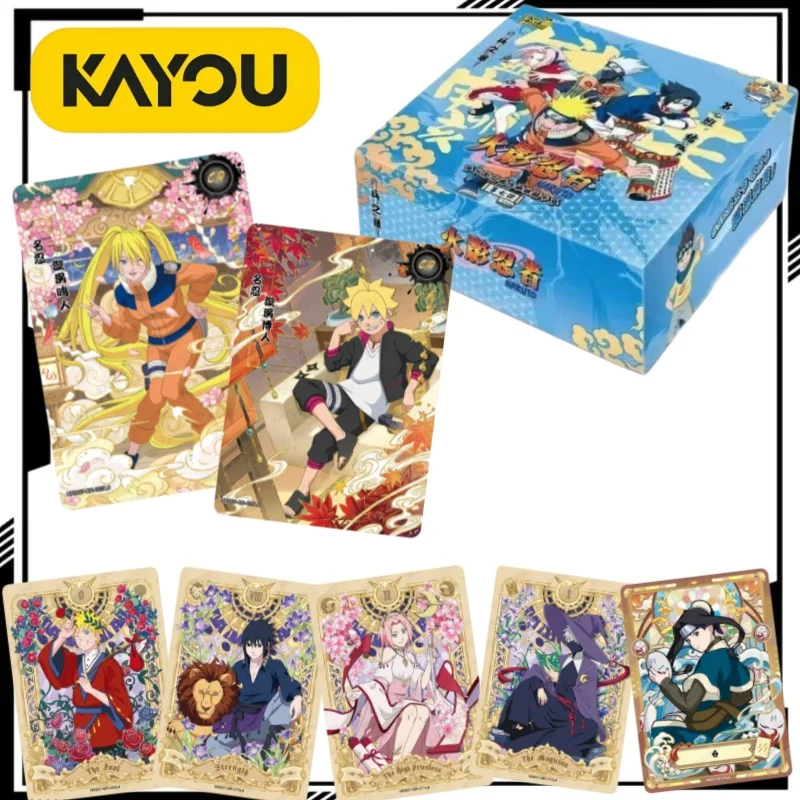 

KAYOU Official NARUTO Soldiers Chapter 7 Collectible Cards Cartoon Uzumaki Naruto Cards Full Box Anime Merchandise Holiday Gift
