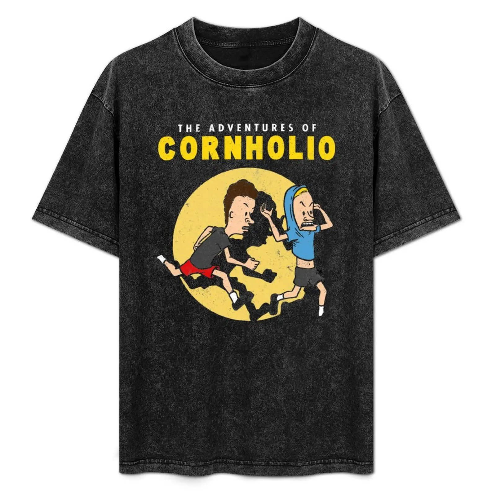 

The Adventures of Cornholio T-Shirt Stylish Print Short Sleeve Tee