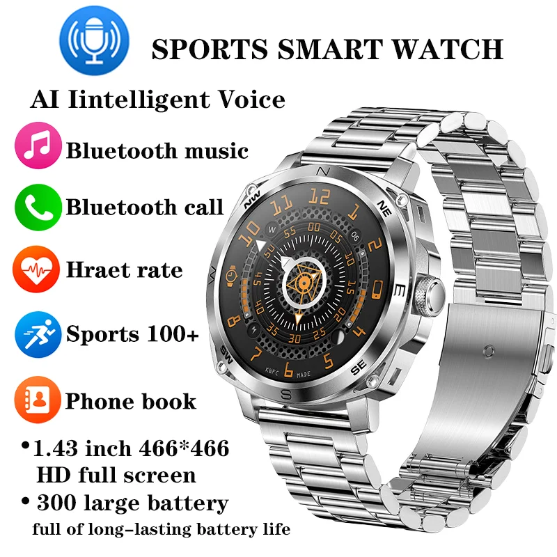 Xiaomi Mijia Sport Smart Watch Men Voice Assistant Bluetooth Call Heart Rate Monitoring Fitness IP67 Waterproo Women Smart Watch