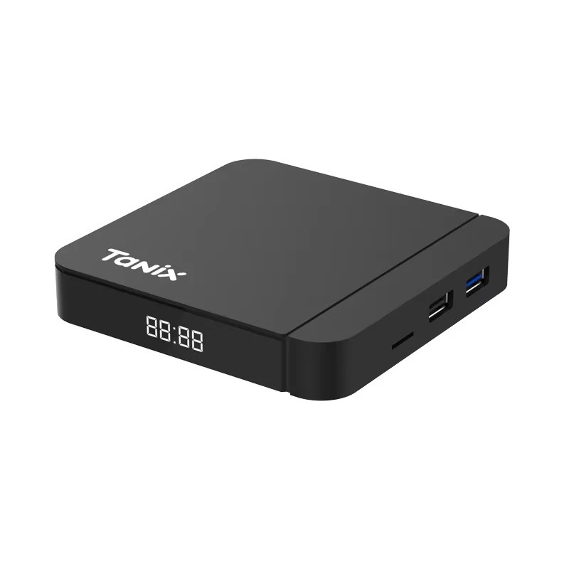 Tanix W2 Android 11 TV box Amlogic S905W2 2GB 16GB 2.4G/5G Dual Wifi BT مشغل الوسائط Set Top Box VS Tanix X4 Box