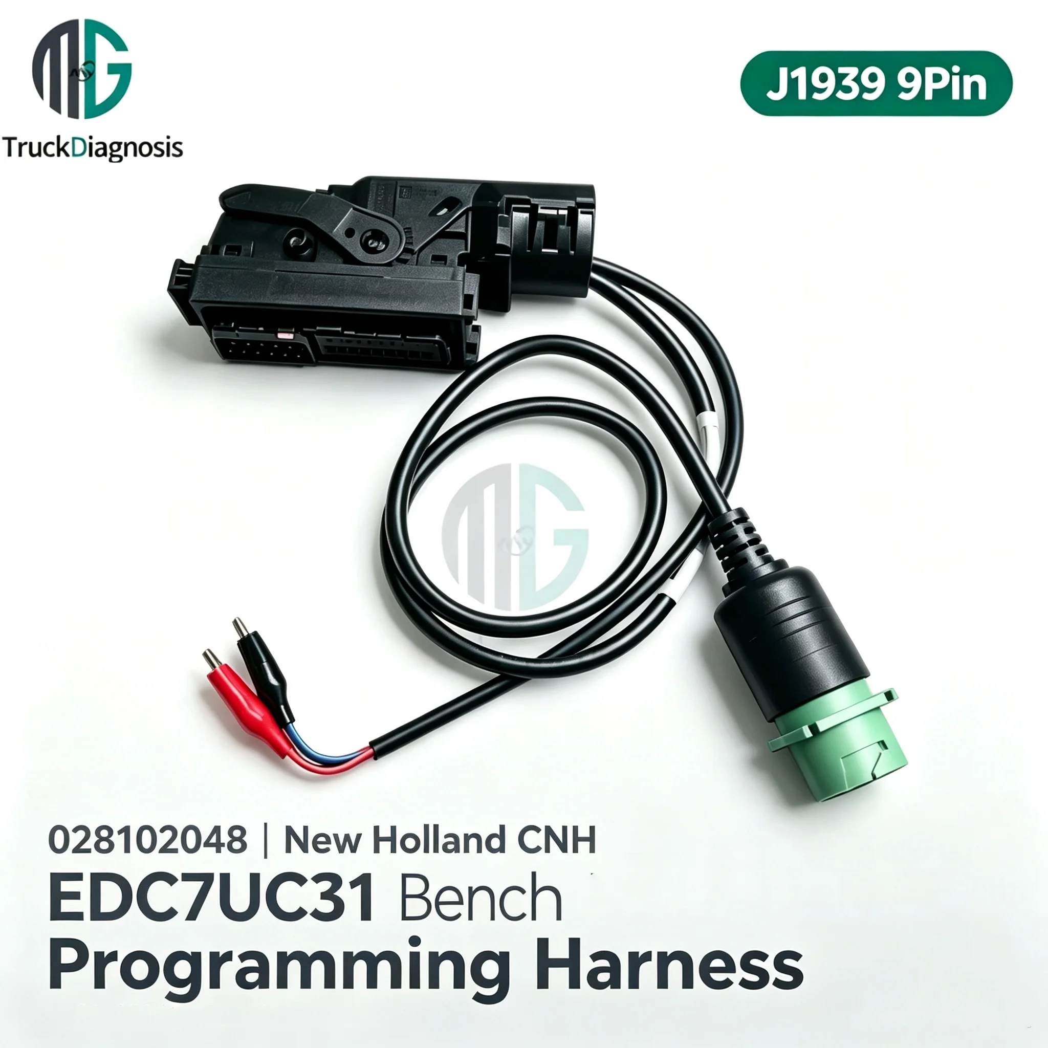 Bench Harness Cable For New Holland CNH EDC7UC31 ECU Programming Cable J1939 9Pin Deutsch Connector Diagnostic Tool Cable