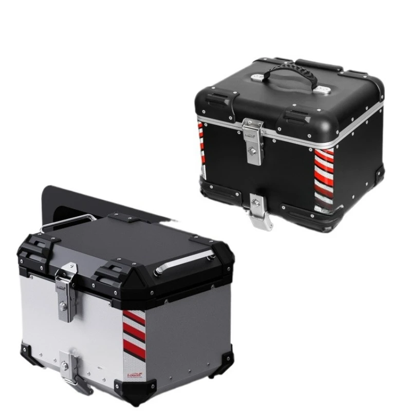 

Motorcycle tail box, aluminum alloy box tail frame modification