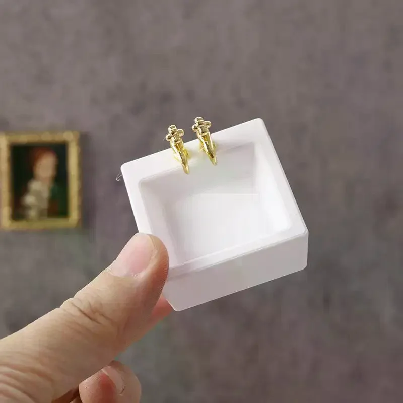 1/12 인형 집 욕실 세면대 싱크대 모델 인형 집 욕실 가구 장식 인형 집 홈 액세서리