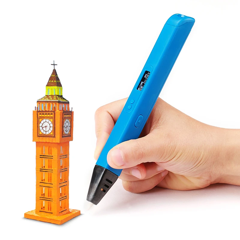 

RP800A 3D Professional Printing 3D Pen With OLED Display Generation 3D Drawing Pen for Doodling Art Craft Making and Education