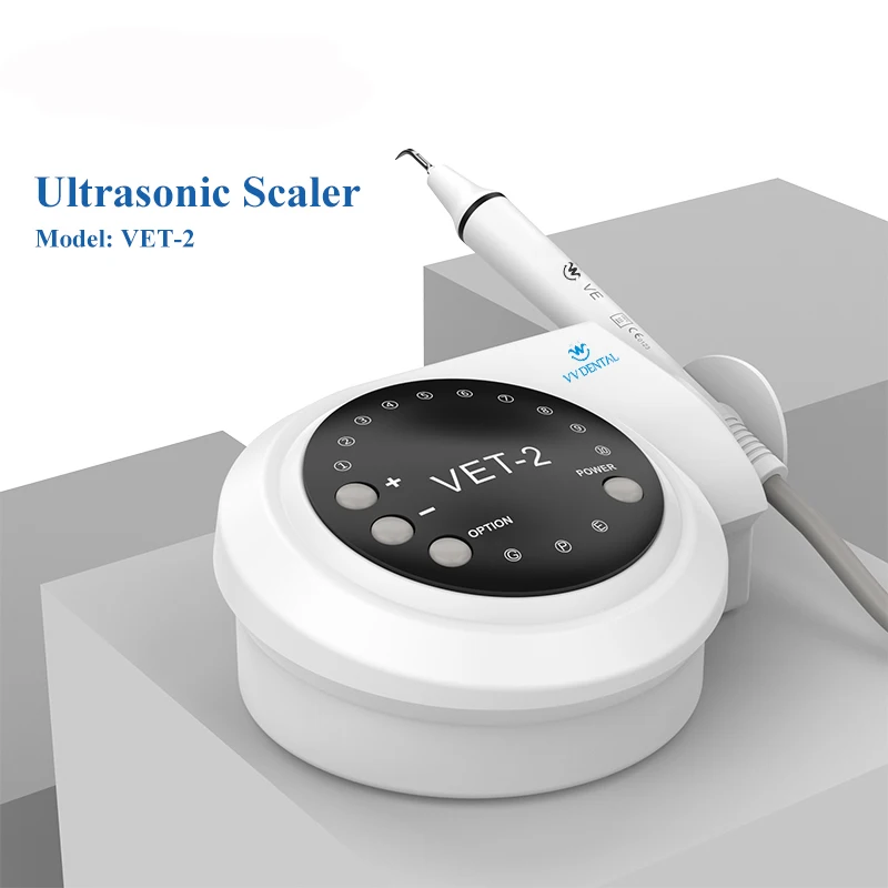 VVDental Dental Ultrasonic Scaler Machine To Remove Tooth Calculus Smoke Stains Oral Care Teeth Cleaning