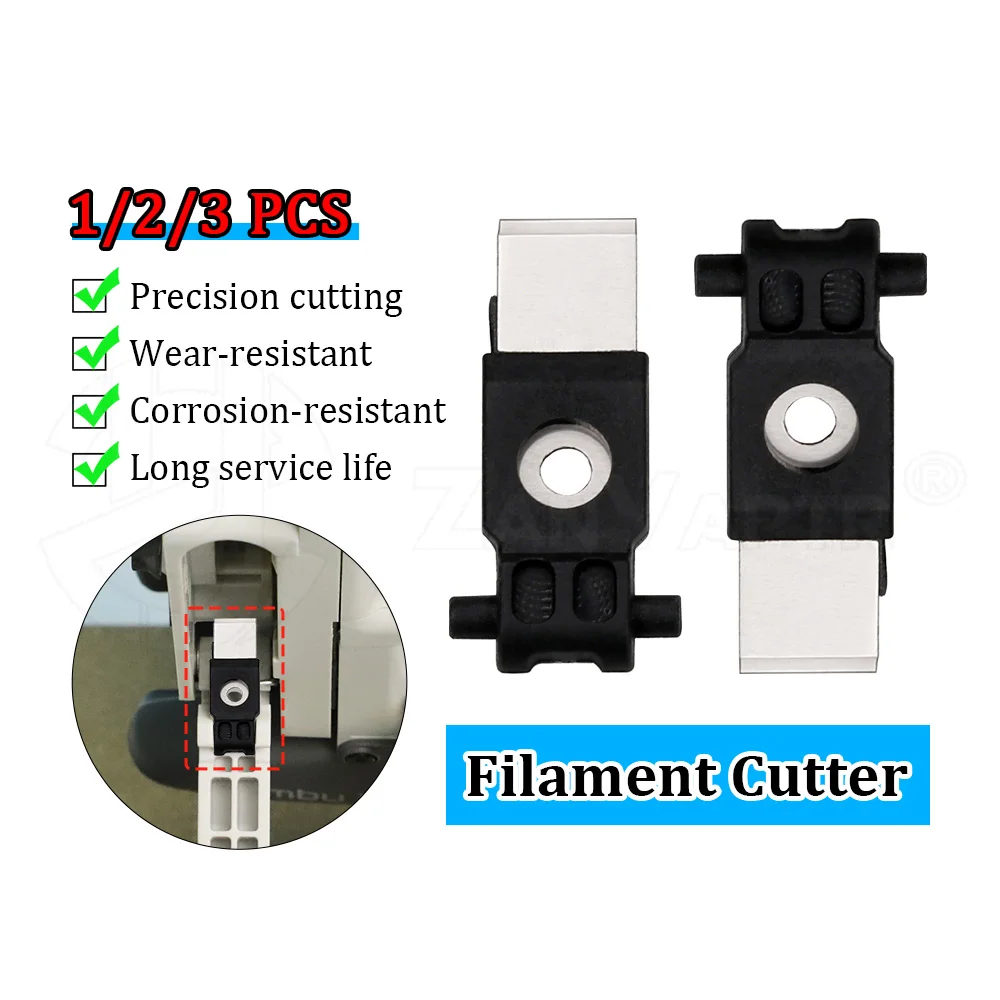 

Filament Cutter Blades For bambu lab X1/P1/A1 Series Replacement parts Anticorrosive and wear-resistant Precise cutting 3D Print