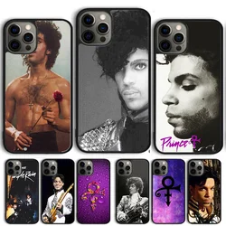 Pop singer Prince Rogers Nelson Design Phone Case Cover For iPhone 16 15 14 13 12 Pro Max mini 11 Pro Max XS XR Plus