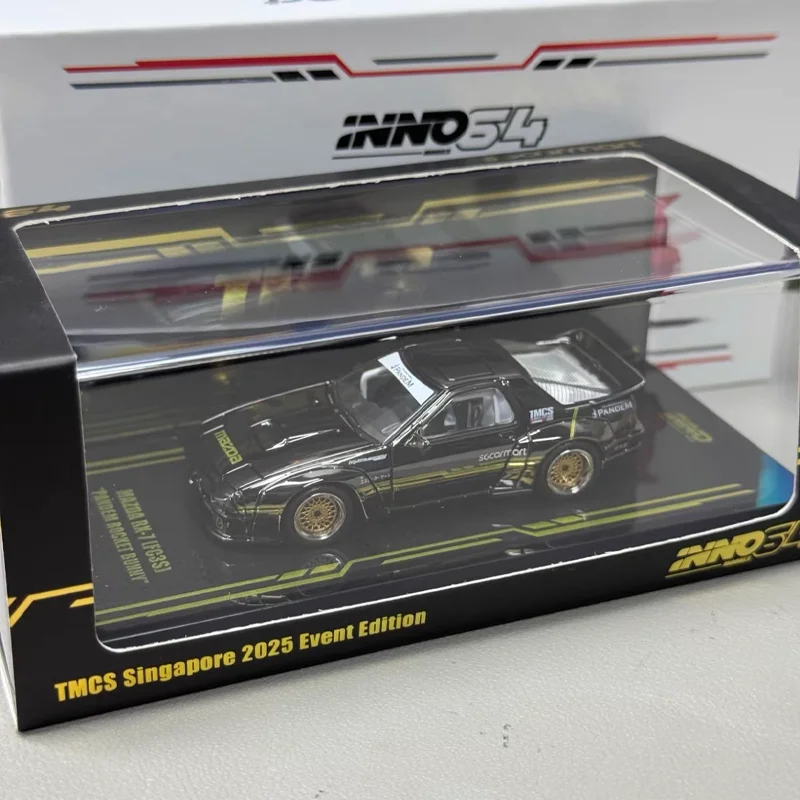 INNO 1/64 RX7 FC3S TMCS Singapore 2025 Event Edition Alloy Motor