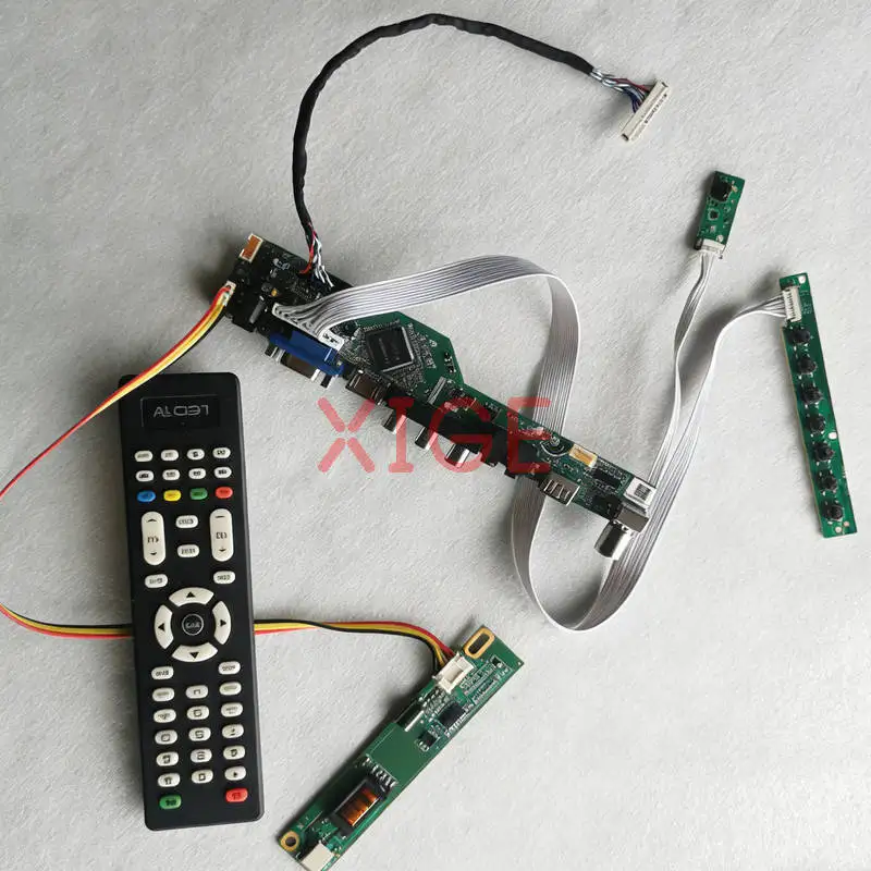 For N150P5 ITSX95 HSD150PK14 HSD150PK17 Screen Drive Controller Board Kit 30 Pin LVDS 1-CCFL 1400x1050 USB+AV+VGA+HDMI 1400*1050